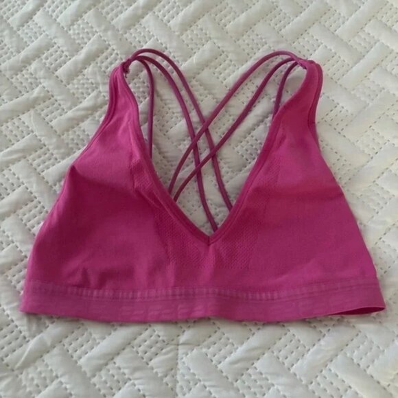 Fabletics Pink Sports bra - Picture 1 of 2